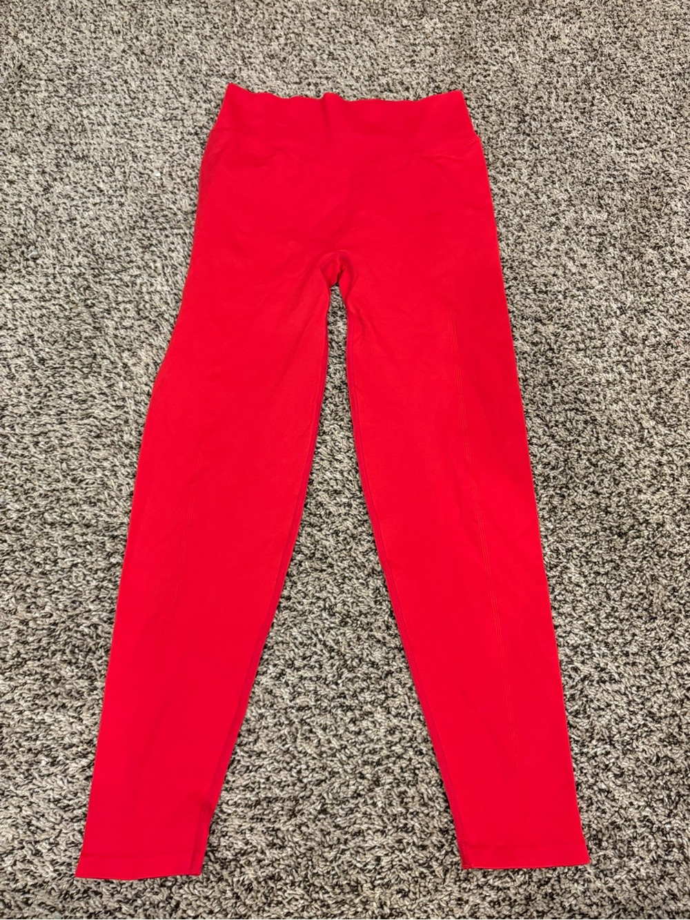 PINK Victoria's Secret Bright Red Leggings